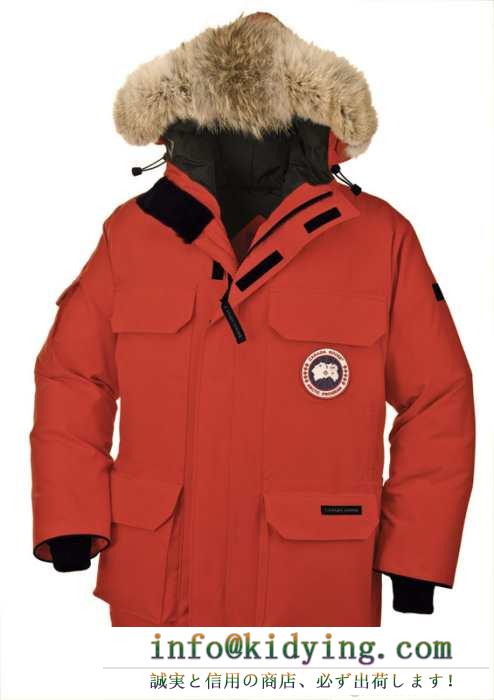 海外セレブ定番愛用 2015秋冬物 canada goose ダウンジャケット 2色可選 防寒具としての機能もバッチリ