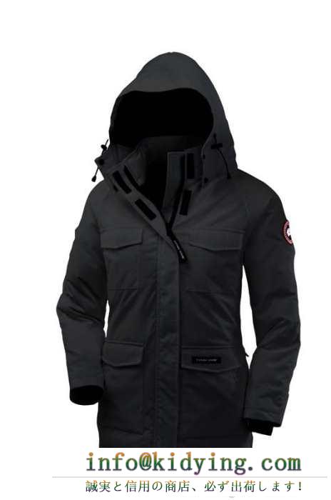 高評価の人気品 2015秋冬物 canada goose ダウンジャケット ロング 5色可選 防風効果いい