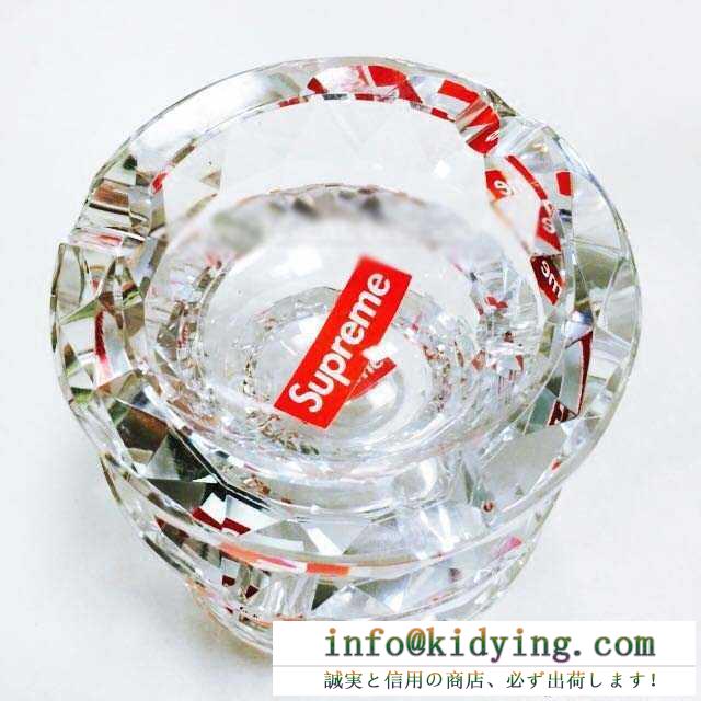 今買い◎得 2016 supreme diamond cut crystal ashtray 灰皿