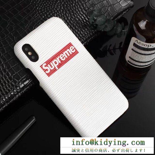 人気更新 supremeボックスロゴ 新品 シュプリーム アイフォン iphoneケース 耐久性 赤色 ファッション スマホケース