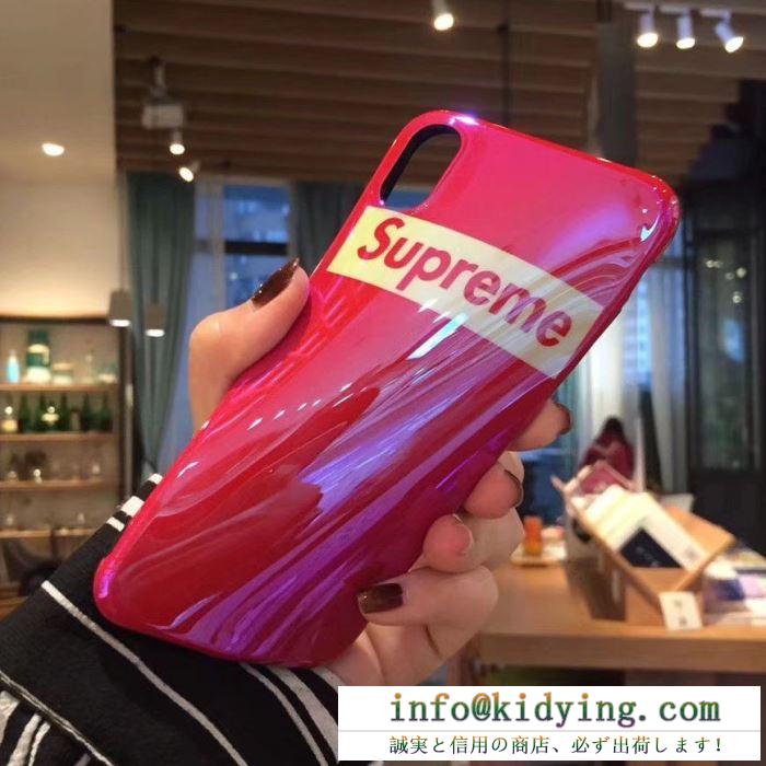 SUPREME iphonex ケース ガラス面 保護 シュプリーム コピー 通販 超薄型 人気 高級品 18最新