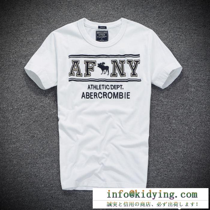 大人っぽさ 2018定番新作 アバクロンビー&フィッチ Abercrombie & Fitch 季節先取り? Ｔシャツ/シャツ 4色可選