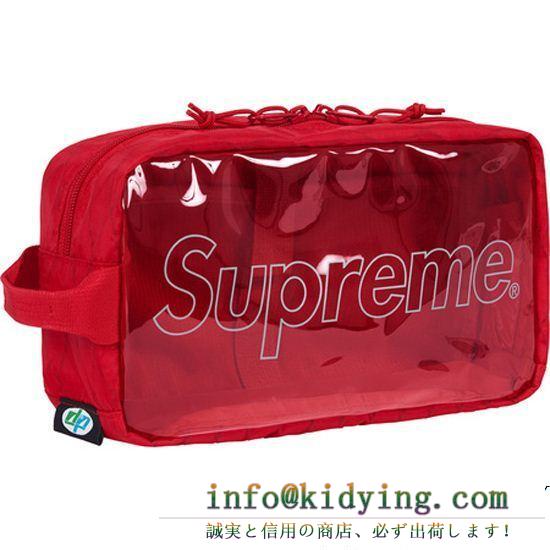 SUPREME シュプリーム supreme 18fw utility bag 化粧ポーチ 2色可選 2018年トレンドno1