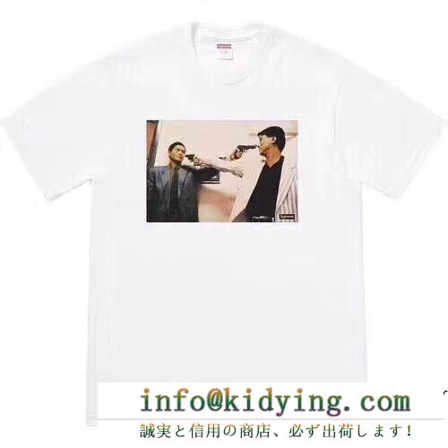 2色可選 supreme 18fw the killer trust tee 最高品質かつ最安値 超人気新品 supreme シュプリーム 半袖tシャツ