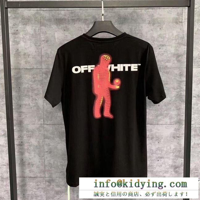 春新作ご注目 off-white オフホワイト 半袖tシャツ off-white 19ss】 ow 19ss 最新作2019春夏入荷