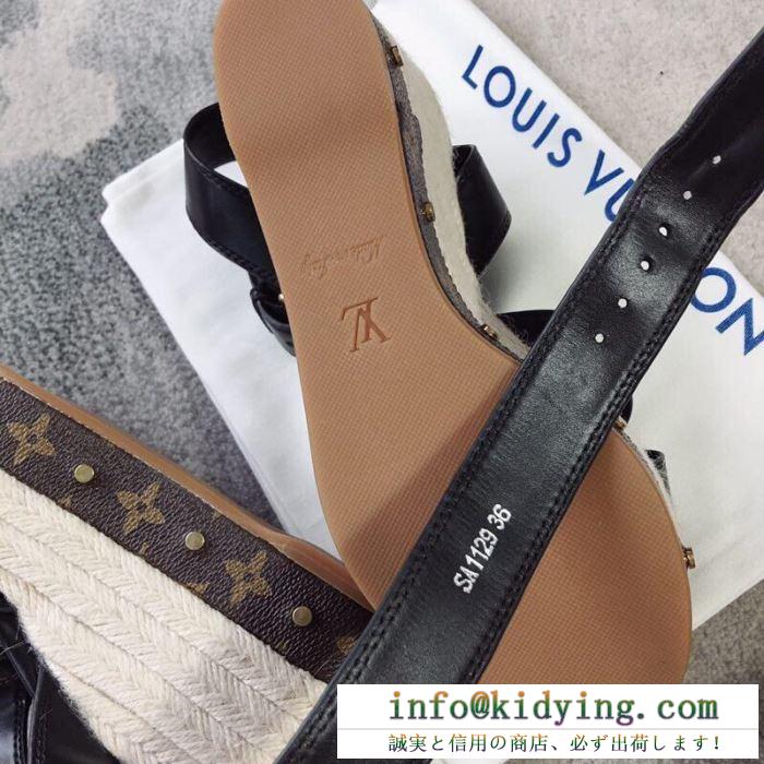 たくさん歩く日にも大活躍 ルイ ヴィトン louis vuitton サンダル 3色可選 19ss完売必至夏季