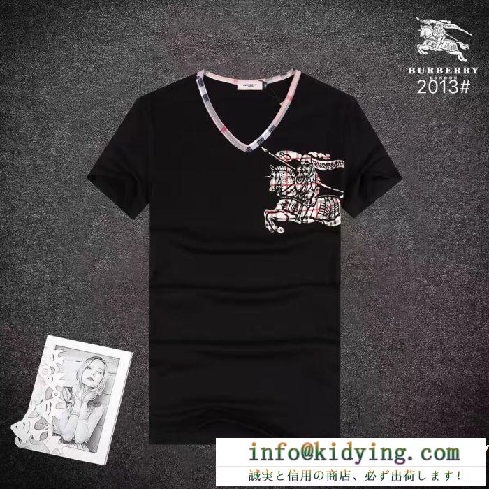 BURBERRY バーバリー 半袖tシャツ 3色可選 春夏で人気の限定新作 19ss 待望の新作カラー