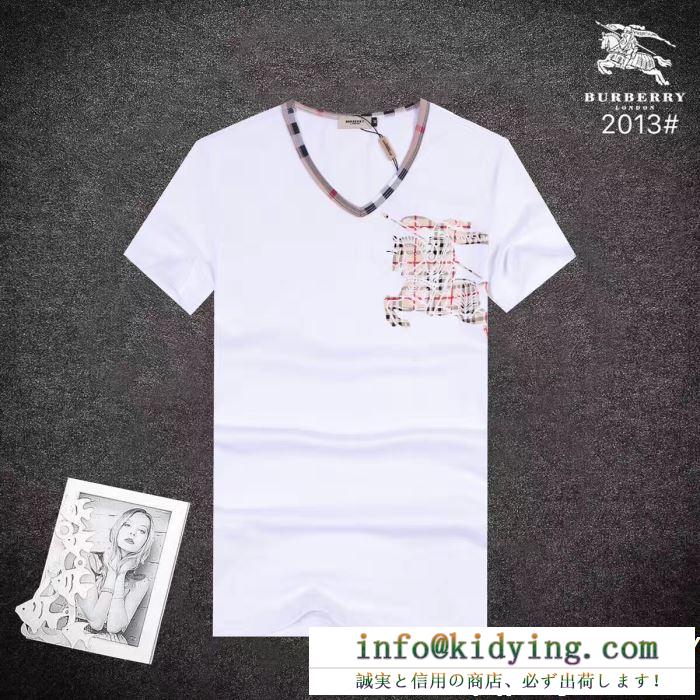 BURBERRY バーバリー 半袖tシャツ 3色可選 春夏で人気の限定新作 19ss 待望の新作カラー