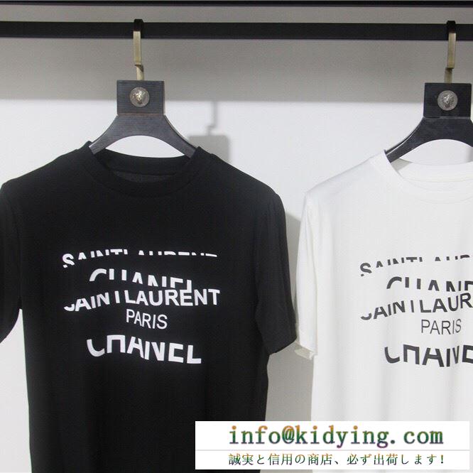 CHANEL ユニセックス ｔシャツ 2019で素敵な着こなし シャネル スーパーコピー 激安 ２色可選 ユニーク 品質保証