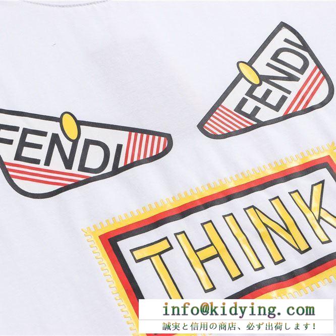 FENDI フェンディ メンズ ｔシャツ おしゃれに着こなせる定番新品 コピー bag bugs バッグ バグズ 良質 多色選択可 セール