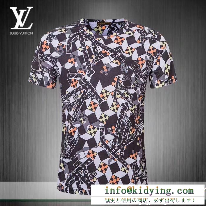 LOUIS VUITTON 夏季大人気アイテム VIPSALE  ルイ ヴィトン 19SS限定夏季 Tシャツ/ティーシャツ 2色可選 春色先取り