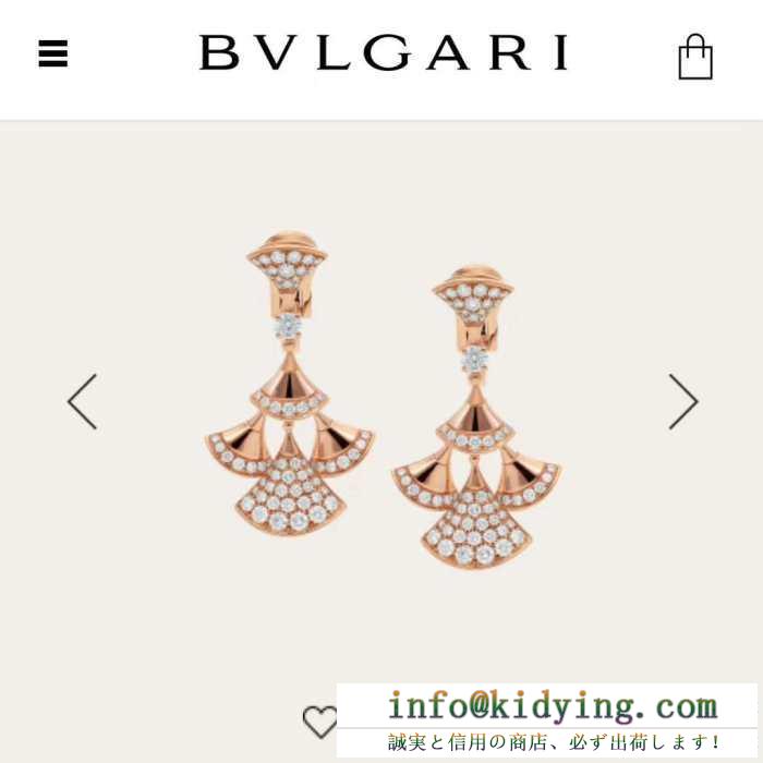 個性的できれいめなデザインが魅力 bvlgari ブルガリ ピアス レディース 2019秋冬 コピー divas