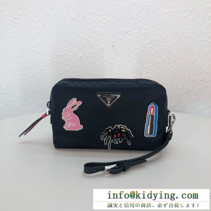 季節をまたい新作アイテム ハンドバッグ  レディースバッグ プラダ PRADA 2019即旬な装いに きちんと感が抜群
