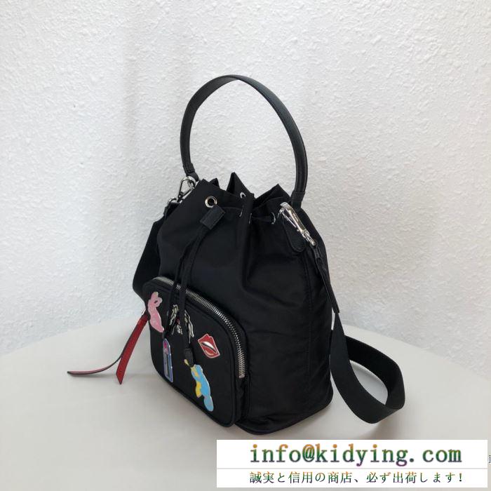プラダ PRADA  おすすめな大人のトレンド クラシカルな雰囲気 レディースバッグ さわやか夏スタイル新品