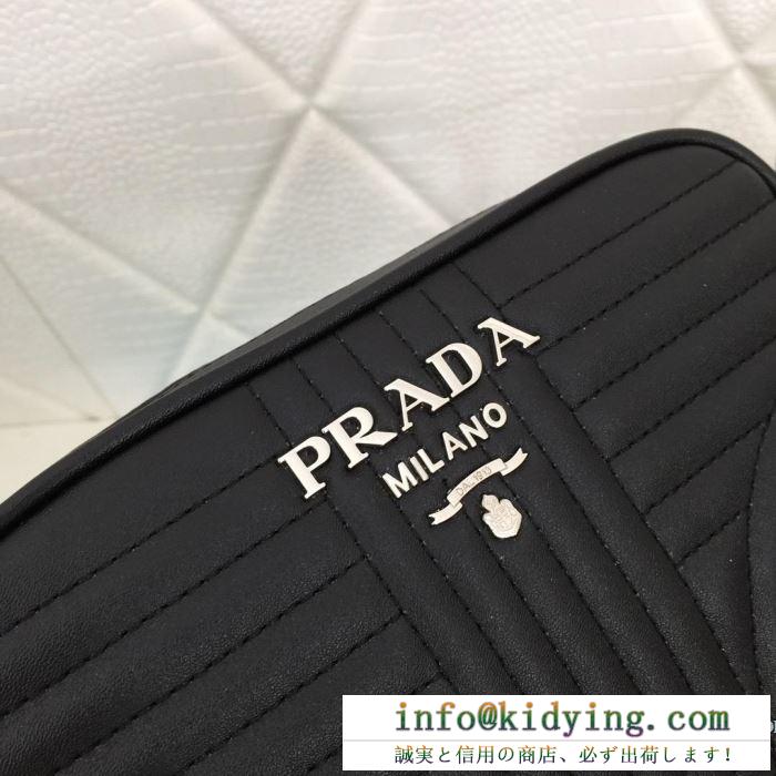 多色選択可 夏のコーデには欠かせない レディースバッグ おすすめ大人かわいい着こなし プラダ PRADA 2019夏ファション新品