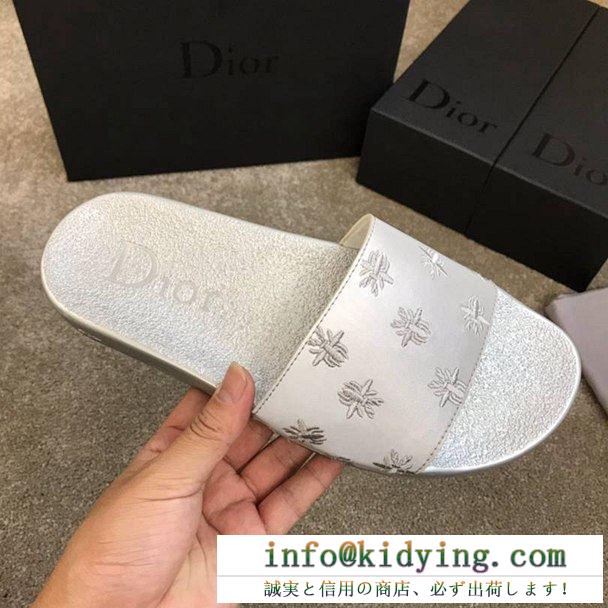 Dior ディオール サンダル レディース 溢れた高級感があるアイテム コピー ホワイト ブラック 大注目 ユニーク 品質保証