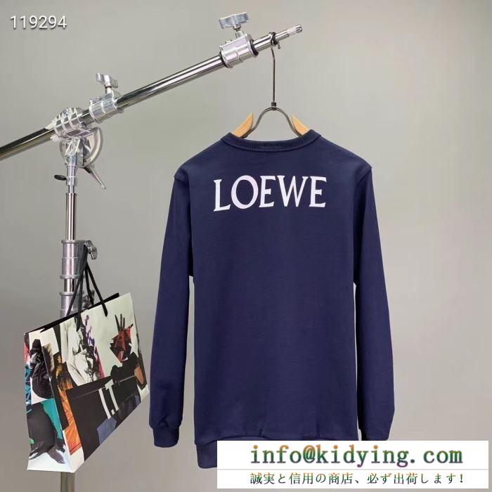 今年コレクション新作登場！ loewe ロエベ プルオーバーパーカー 2019春夏にも引き続き大活躍！