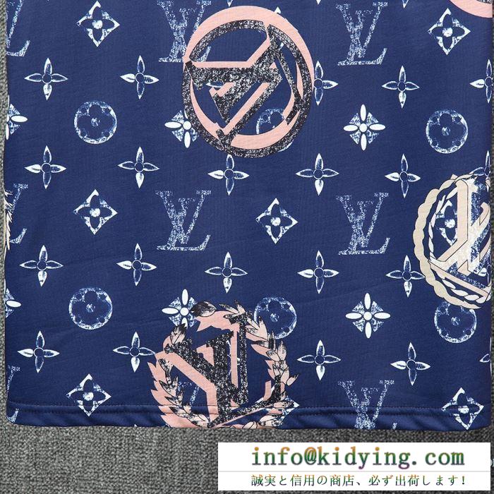 2020年春新作  3色可選 ルイ ヴィトン LOUIS VUITTON 新作がお目見え 半袖Tシャツ 今季の注目トレンド