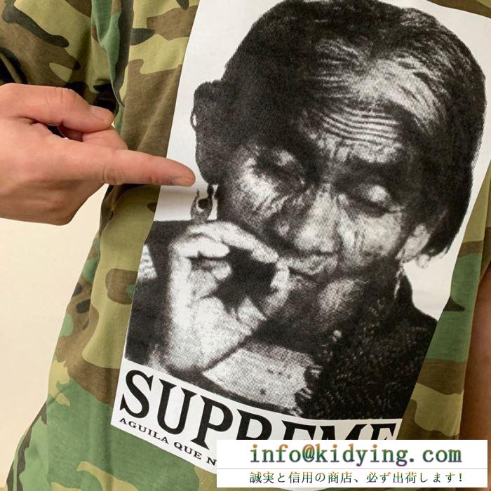 この時期の一番人気は 3色可選 tシャツ/半袖 supreme 19fw aguila tee ファッショニスタを中心に新品が非常に人気