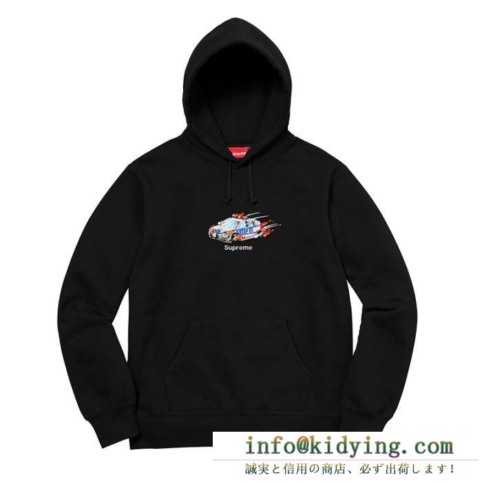 シュプリーム supreme 多色可選 supreme 19fw cop car hooded sweatshirt パーカー 2020年春限定