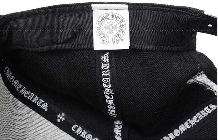 お買い得なクロムハーツキャップ メンズ chrome hearts ベースボールキャップ ブラック メッシュ chプラス ホワイト エンブレム.