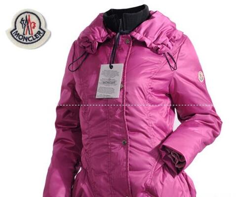 可愛いローズレッドのモンクレール アウトレット 偽物 2017秋冬季超人気のmoncler マヤ maya レディースダウンジャケットコート.