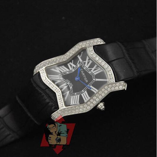 カルティエ 時計 レディース タンク ソロlm cartier 激安大特価大人気のメンズ腕時計 w5200003 クォーツ 黒レザー.