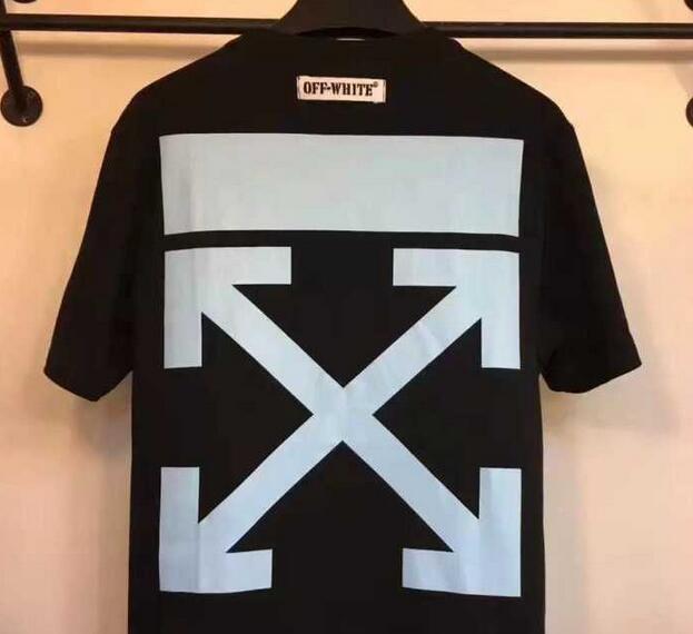 今季セールオフホワイト 　OFF-WHITE　大好評　半袖tシャツ 無地