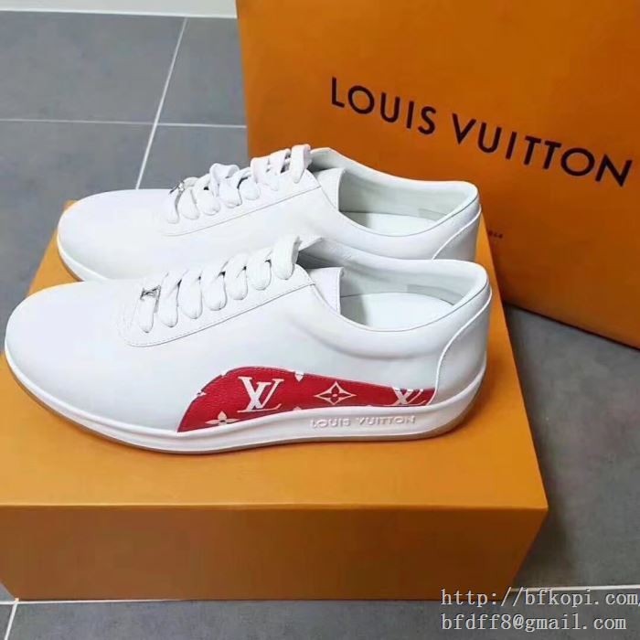 大人気足馴染みのいい2017SUPREMEシュプリーム偽物スニーカーSupreme louis vuitton monogram sport sneakerスニーカー シューズ