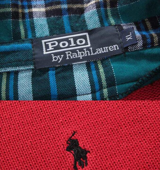 モードな印象にポロ ラルフローレン polo ralph lauren 大活躍ニットセーター