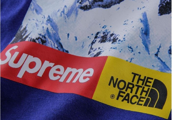 SUPREME 18夏季新作品 supreme×the north face mountain tee 半袖tシャツ クラシックロゴ クルーネック 3色可選 