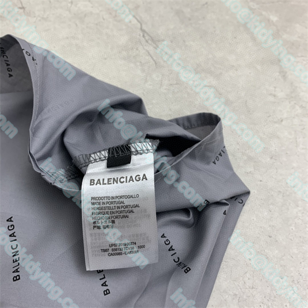 BALENCIAGA バレンシアガカップル長袖シャツ