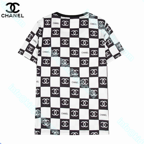 シャネル メンズ 半袖ｔシャツ CHANEL ロゴ 激安 スーパーコピー 偽物