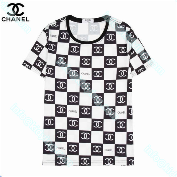 シャネル メンズ 半袖ｔシャツ CHANEL ロゴ 激安 スーパーコピー 偽物