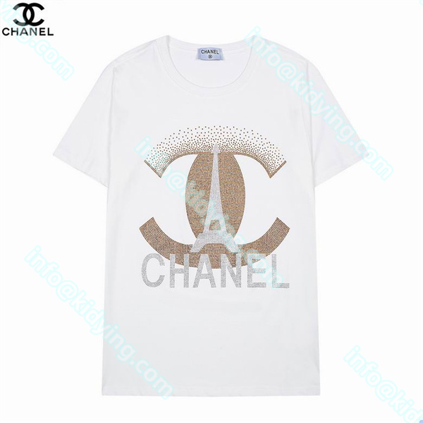 シャネル メンズ 半袖ｔシャツ CHANEL ロゴ 激安 スーパーコピー 偽物