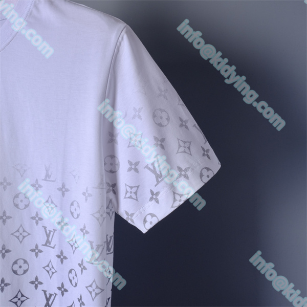 Louis Vuitton メンズ ヴィトン 激安 ｔシャツ LVロゴ スーパーコピー