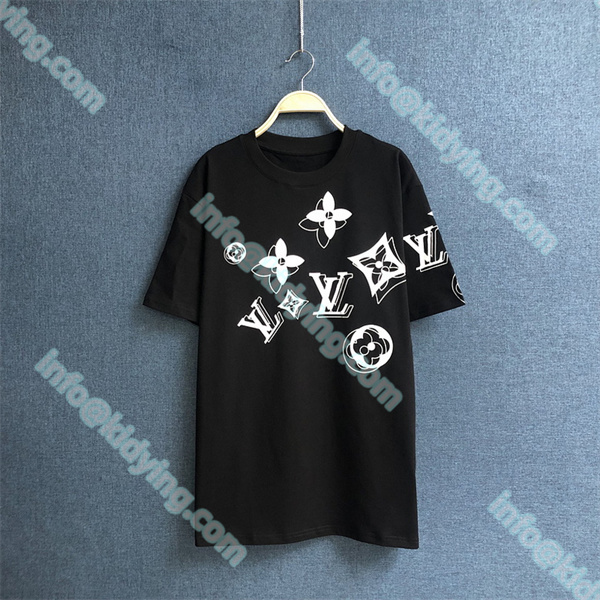 Louis Vuitton メンズ ヴィトン 激安 ｔシャツ LVロゴ スーパーコピー