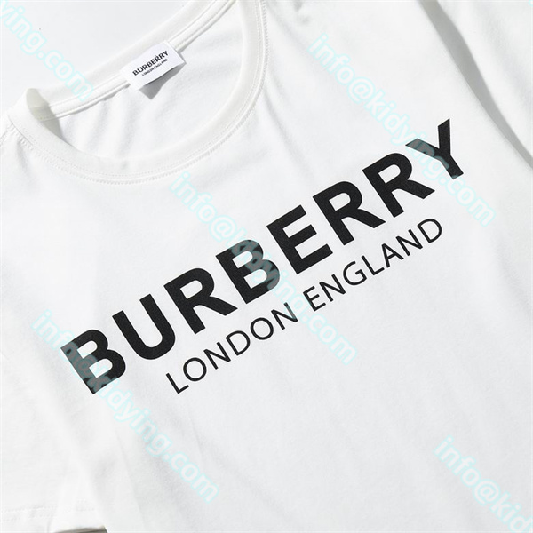 Burberry  tシャツ 激安 ブランドロゴ バーバリーメンズ半袖 偽物通販