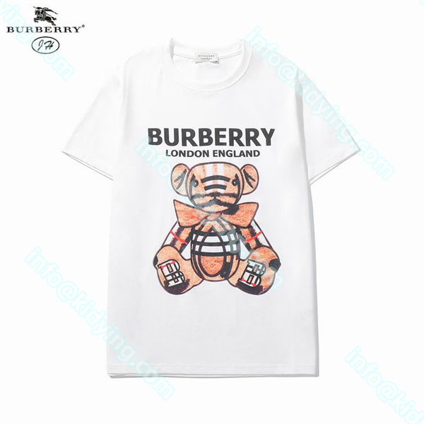 Burberry  tシャツ 激安 ブランドロゴ バーバリーメンズ半袖 偽物通販