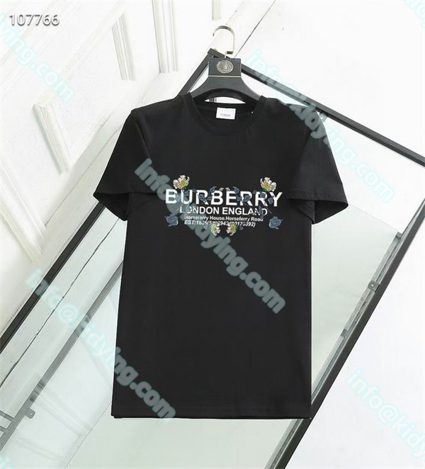 バーバリー tシャツ 人気 Burberryメンズ半袖 激安 品質保証 スーパーコピー