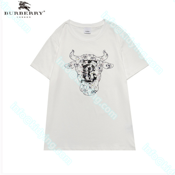 Burberry tシャツ 激安 ブランドロゴ バーバリーメンズ半袖 偽物通販