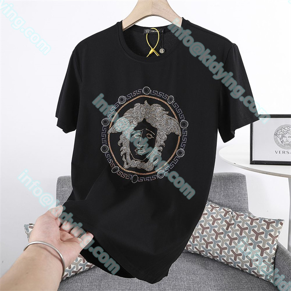 Versace tシャツ メンズ 人気激安 ヴェルサーチ 品質保証 スーパーコピー