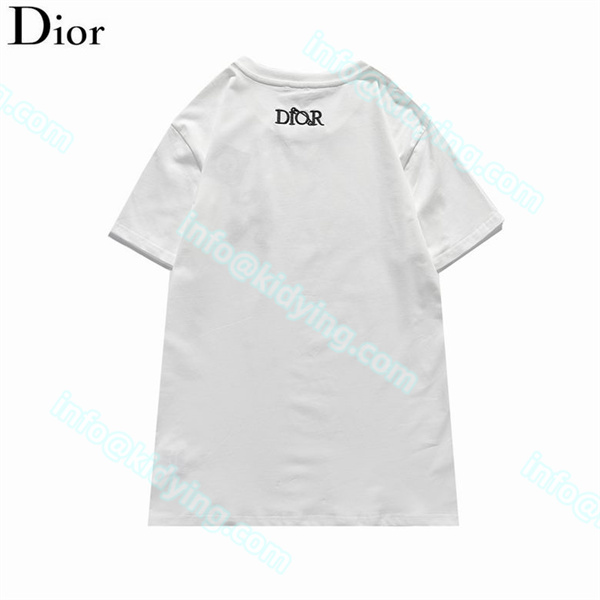 DIOR メンズ半袖ｔシャツ 人気ブランドロゴ ディオール 人気偽物 通販