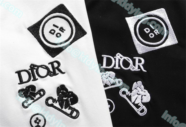 DIOR メンズ半袖ｔシャツ 人気ブランドロゴ ディオール 人気偽物 通販