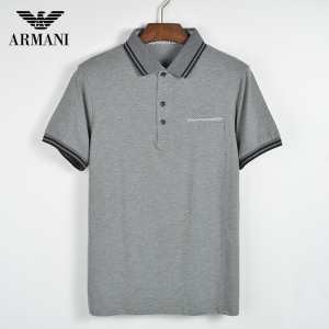 2015 アルマーニ ARMANI 素敵  半袖ポロシャツ ...