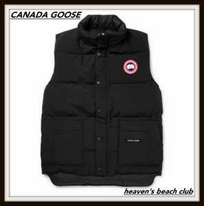 秋冬お洒落存分のカナダグース ダウンベスト メンズ CANADA GOOSE 2つポケットとロゴが付き男性冬服