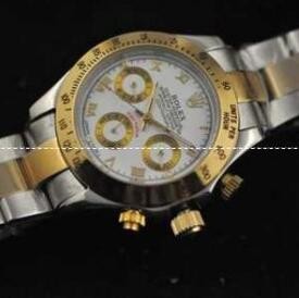 Rolex、ロレックスの自動巻き　日付がつく男女兼用腕時計.