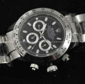 絶対的王者のロレックス デイトナ コピー、 Rolexの電波ソーラー銀色メンズ腕時計.