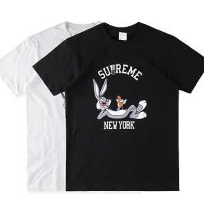 存在感◎ SUPREME シュプリーム  2017夏季 半袖Tシャツ 2色可選