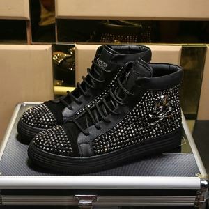 ハイトップシューズHOT得価 2017秋冬季超人気 フィリッププレイン PHILIPP PLEIN